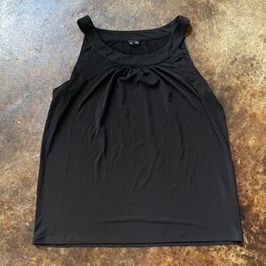 Rafaella Black Sleeveless Tank Top